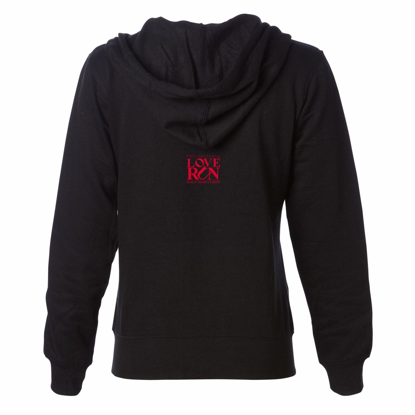 Women's Fleece Midweight Zip Hoody -Black- LCP