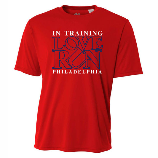 Men's Tech UPF40+ Tee -Scarlet- Training 2024